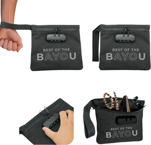 Smell-proof Locking Pouch